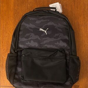 Puma Black and Gray Camo Men's Backpack